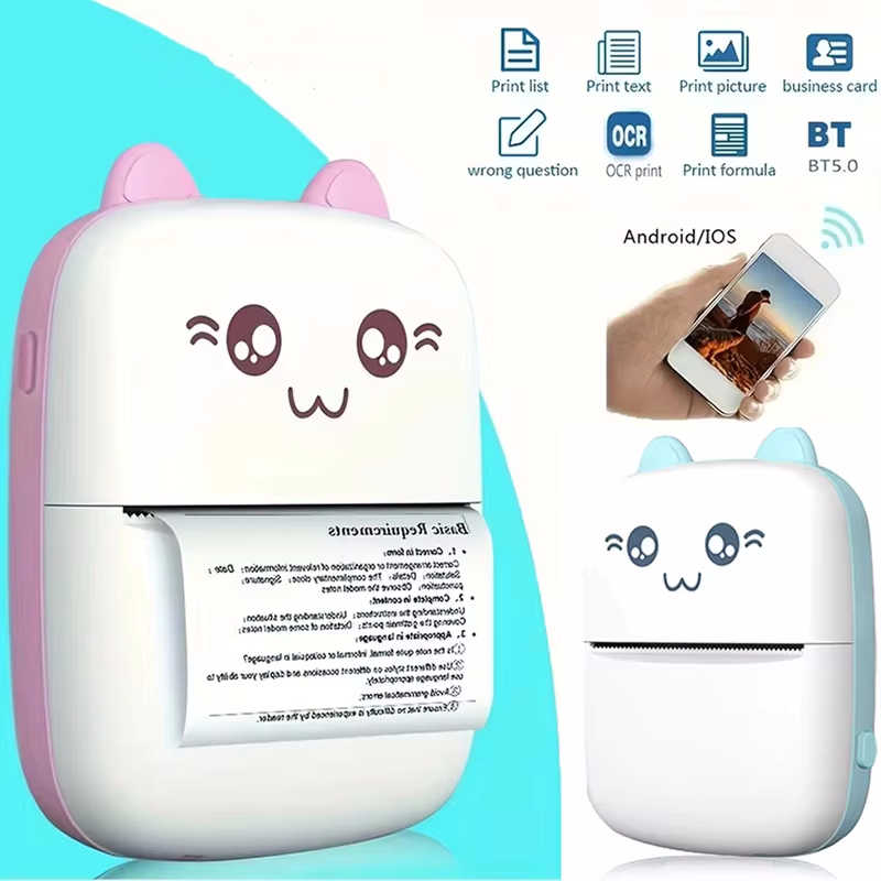 Mini Pocket Thermal Printer Paper Roll - Printer Mini portabel, printer Mini portabel,