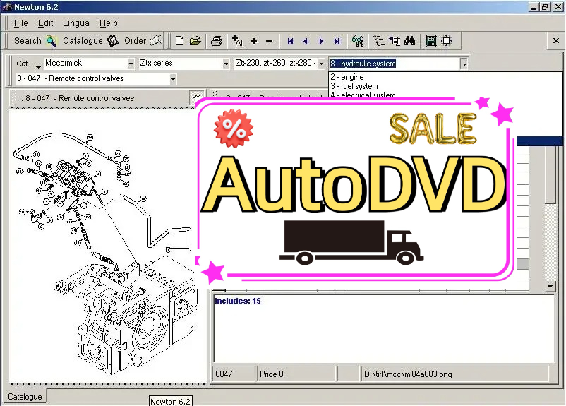 Books - Katalog suku cadang AutoDVD McCormick Newton
