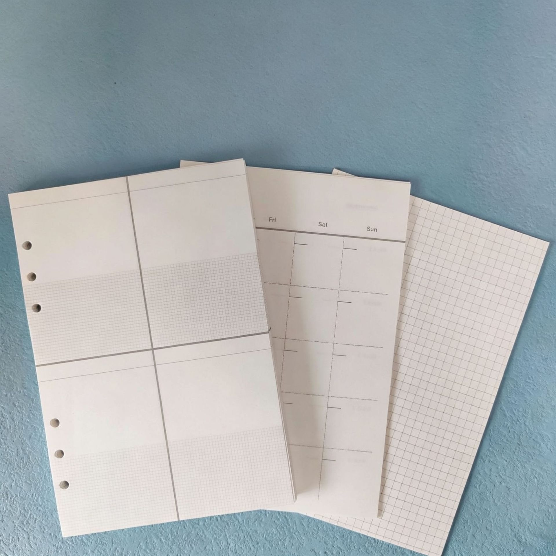 A5 Spiral Dotted Grid Notebook - Isi ulang buku catatan spiral A5