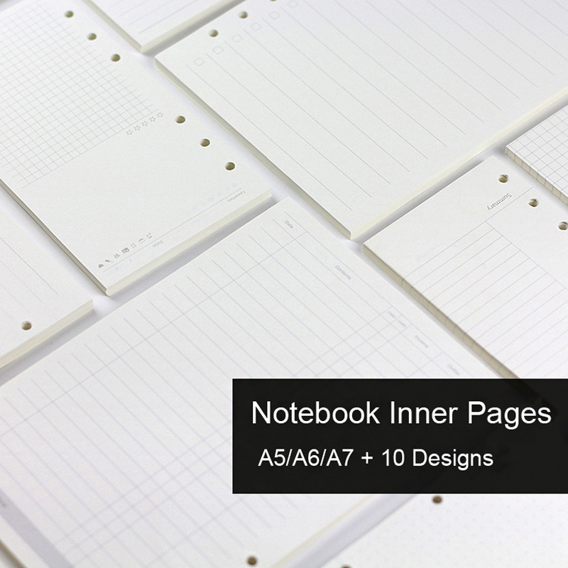 A5 Spiral Dotted Grid Notebook - 45 Lembar A5 A6A7 Notebook Daun