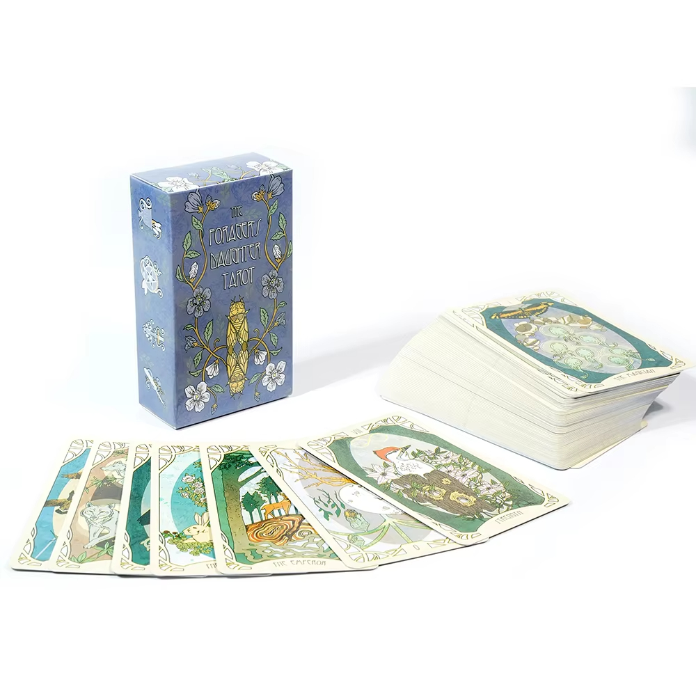 Set Ramalan Tarot Forager'S Da - Tarot Deck With Guidebook ulasan dan harga