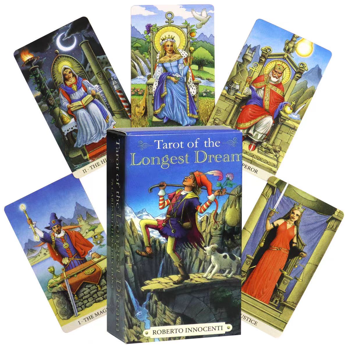 78 Kartu Mimpi Terpanjang Deng - Tarot Deck With Guidebook ulasan dan harga