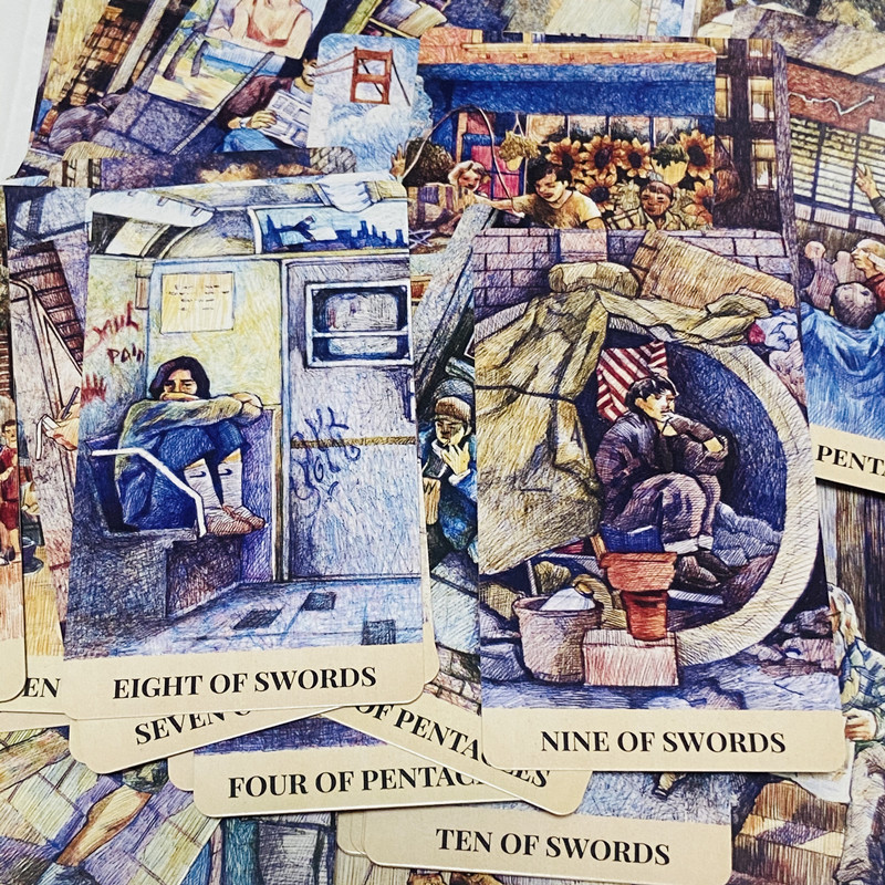 Kartu Tarot City Labyrinth 78  - Tarot Deck With Guidebook ulasan dan harga
