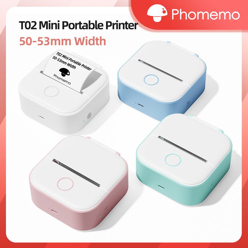 Phomemo T02 Printer termal sak - Mini Pocket Thermal Printer Paper Roll ulasan dan harga