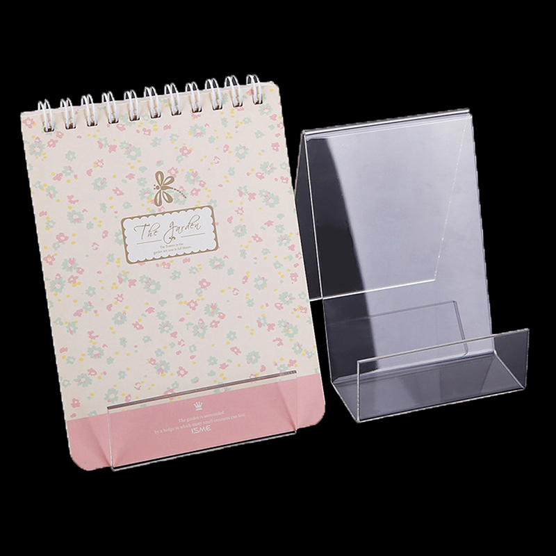 1 Buah Tempat Pajangan Buku Ak - Clear Acrylic Book Stand Holder ulasan dan harga