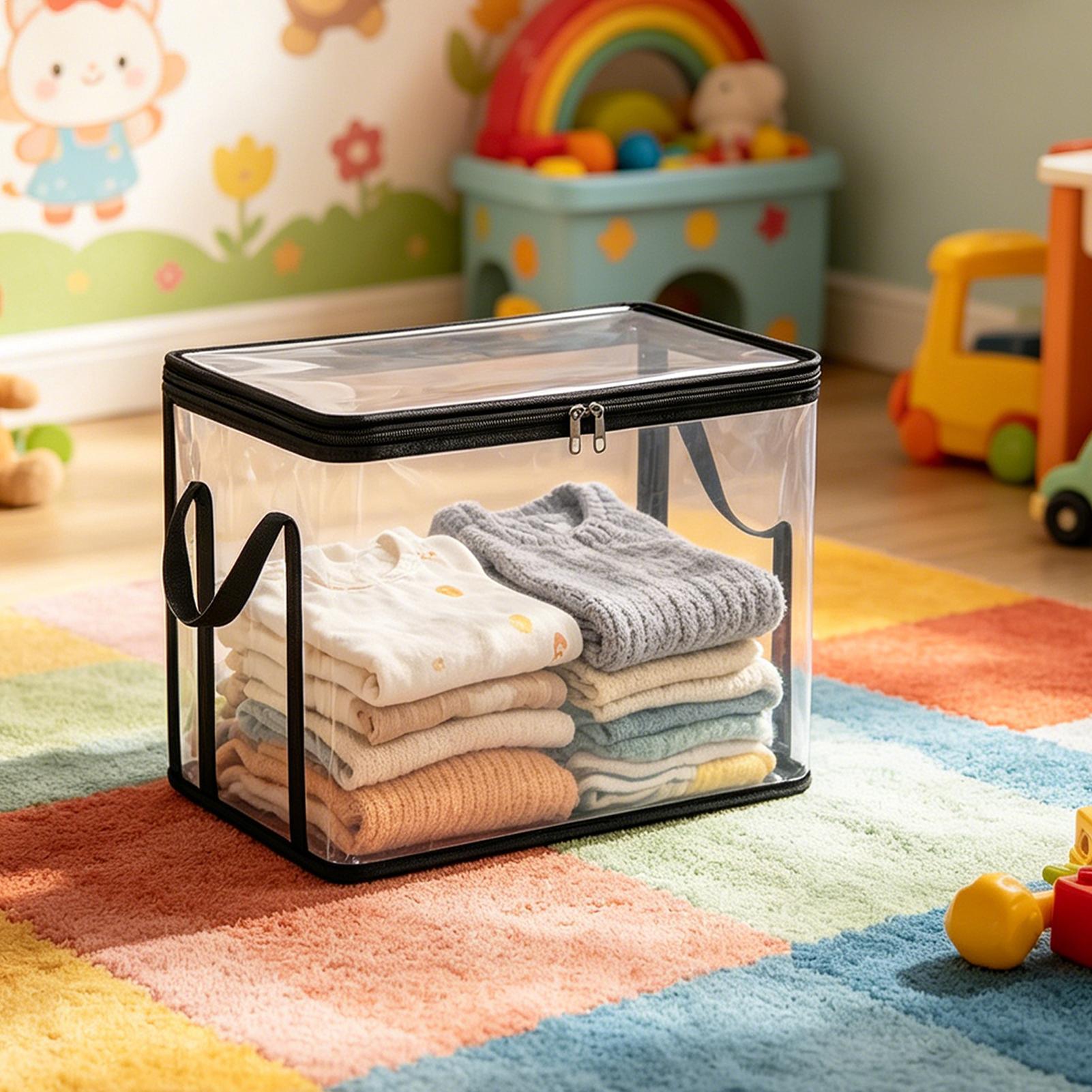 Tas Penyimpanan Mainan Transpa - Books ulasan dan harga