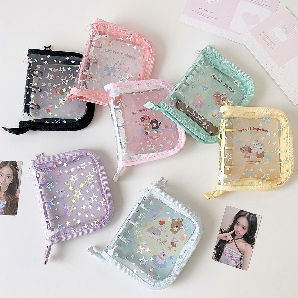 1pc Binder Kartu A8 PVC Portab - Kpop Photo Card Binder 3 Inch ulasan dan harga