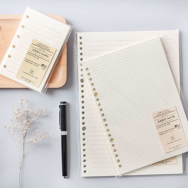 A5 B5 garis kisi 20 lubang Not - A5 Spiral Dotted Grid Notebook ulasan dan harga