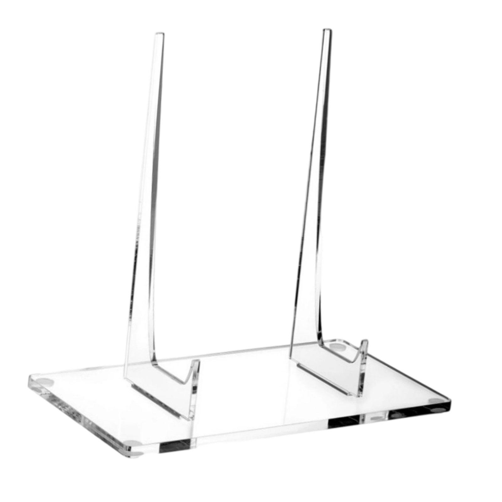 Stand Display Akrilik Bening,  - Clear Acrylic Book Stand Holder ulasan dan harga