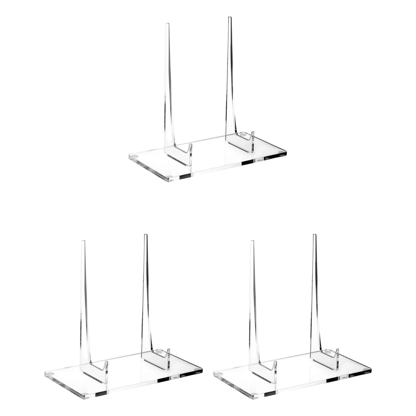 Stand Display Akrilik Bening,  - Clear Acrylic Book Stand Holder ulasan dan harga