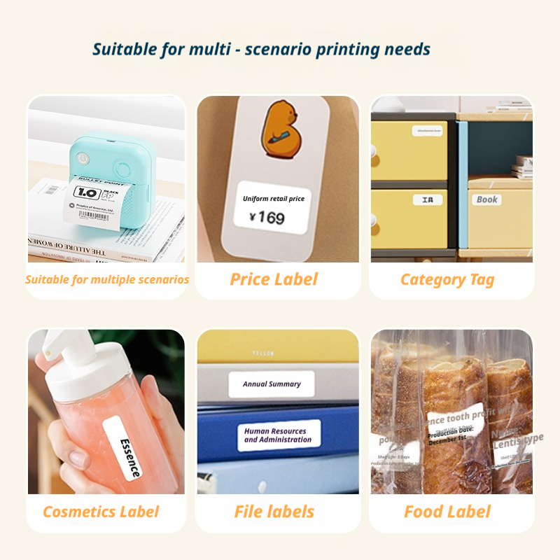 Printer Termal Bluetooth Saku  - Mini Pocket Thermal Printer Paper Roll ulasan dan harga