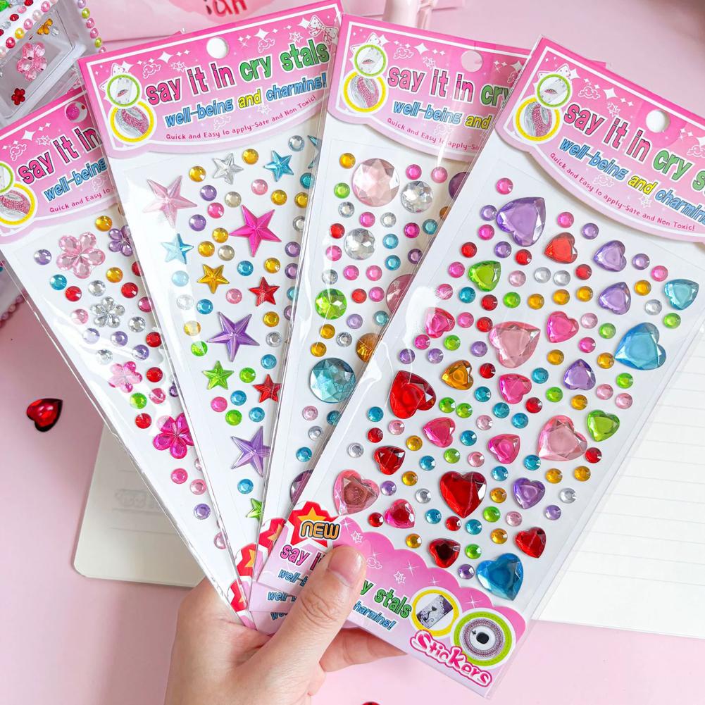 Stiker Permata Kristal Warna-w - Music ulasan dan harga