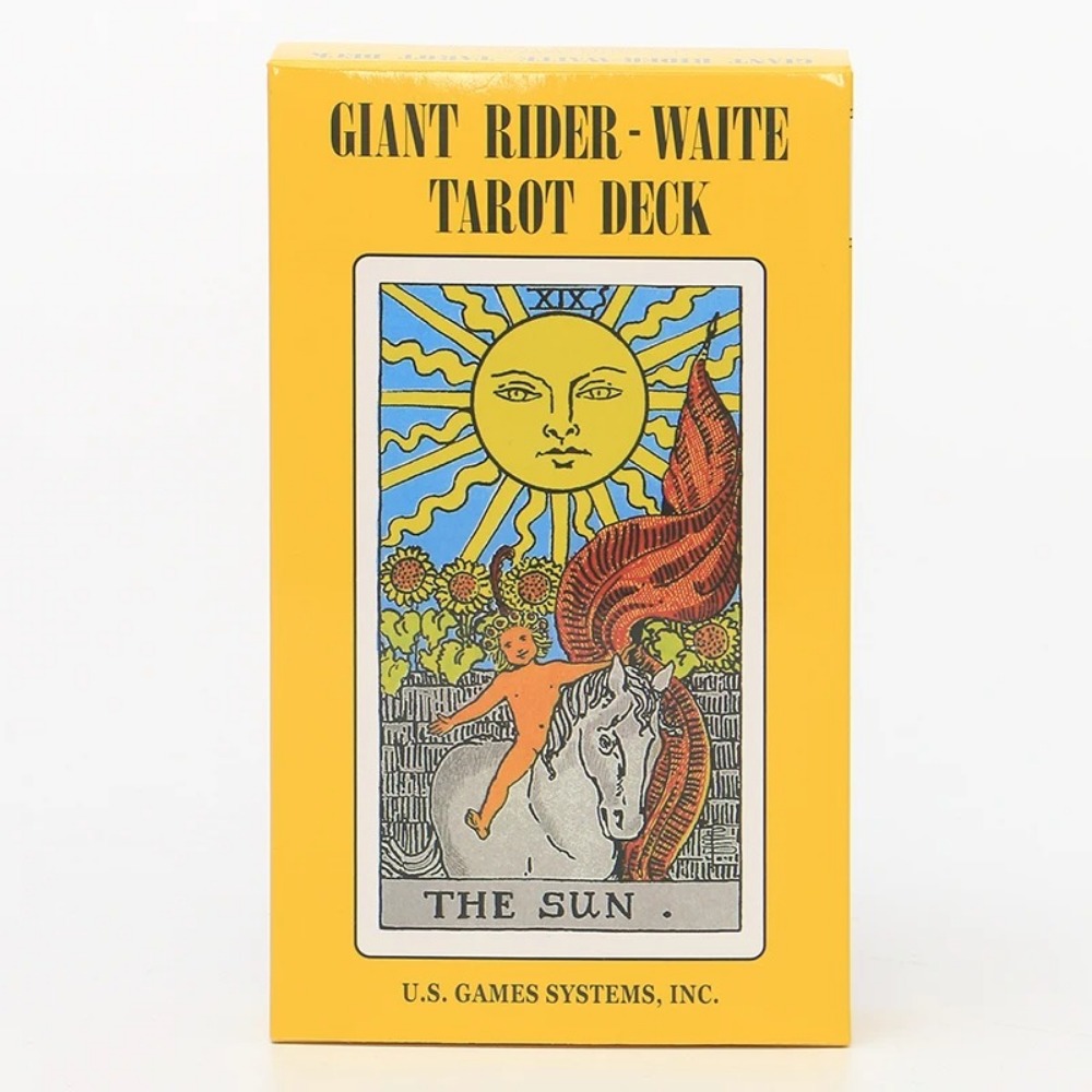 10*17.3Cm Dek Tarot Waite Peng - Tarot Deck With Guidebook ulasan dan harga
