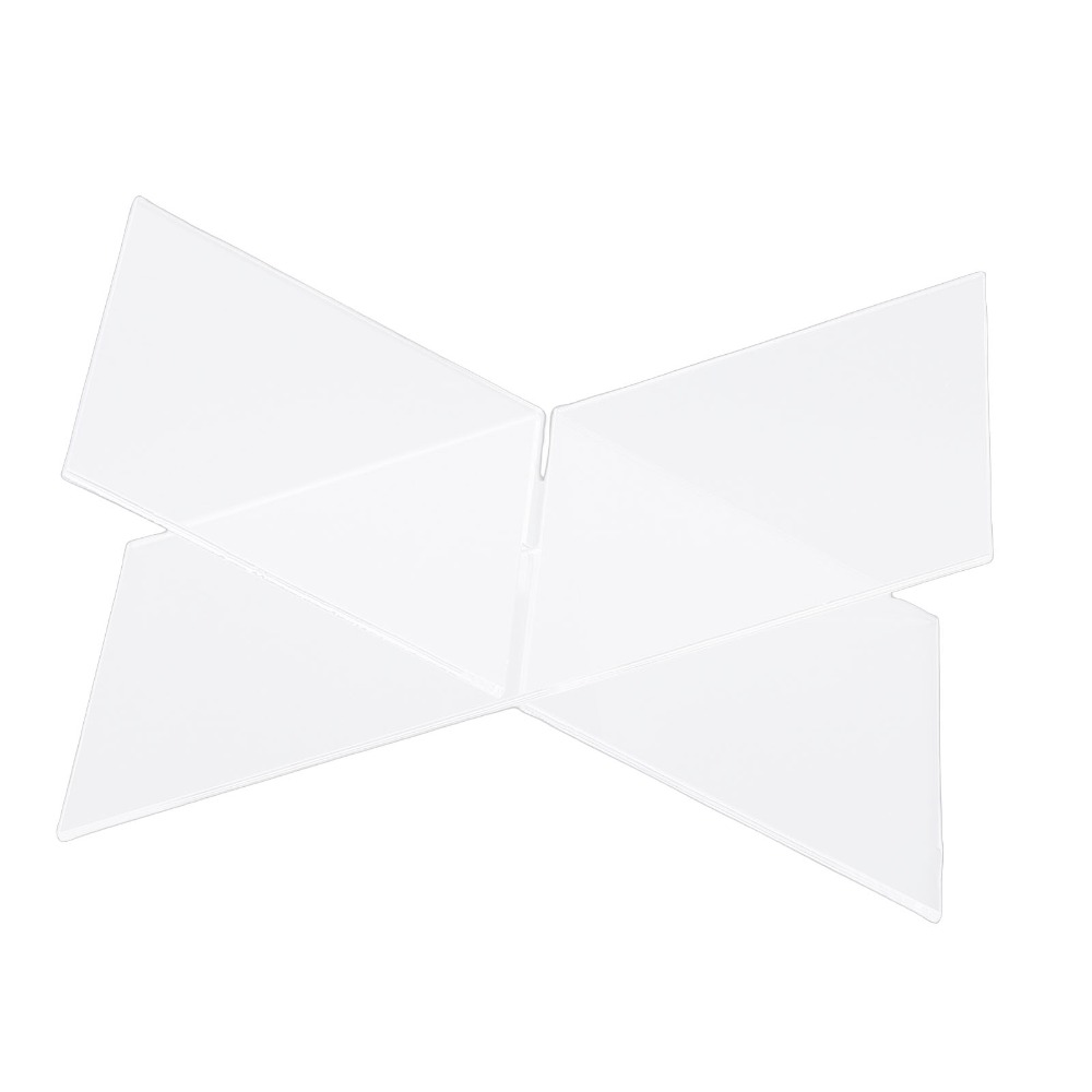 1set Penyangga Buku Akrilik De - Clear Acrylic Book Stand Holder ulasan dan harga