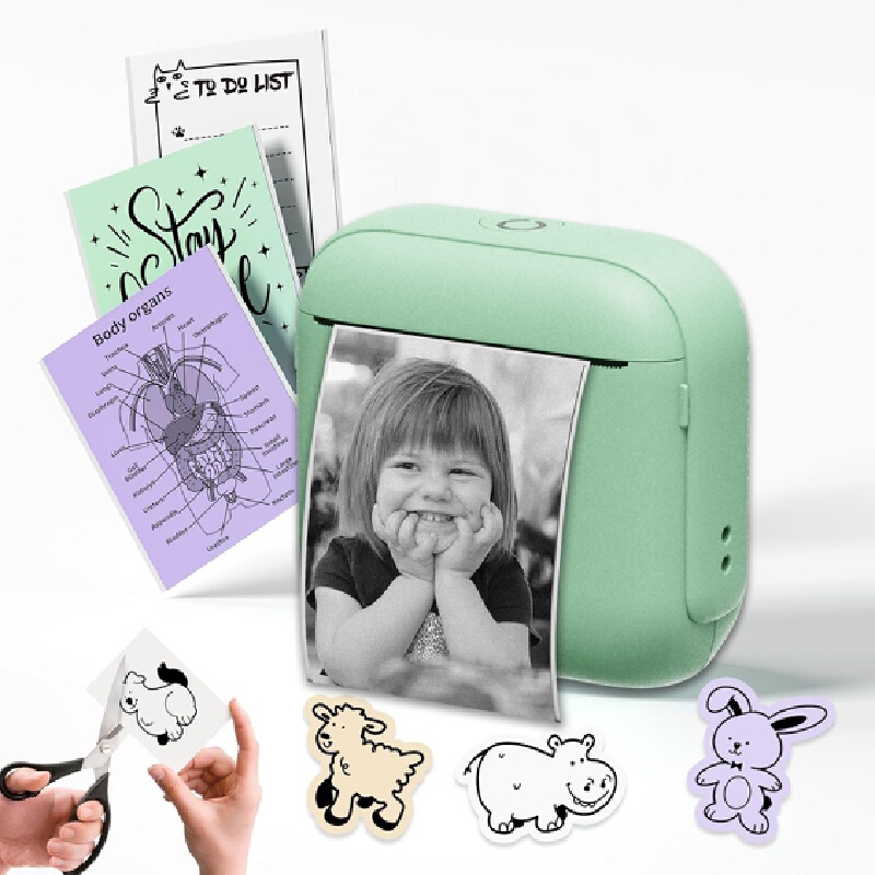 Printer Thermal Bluetooth Mini - Mini Pocket Thermal Printer Paper Roll ulasan dan harga