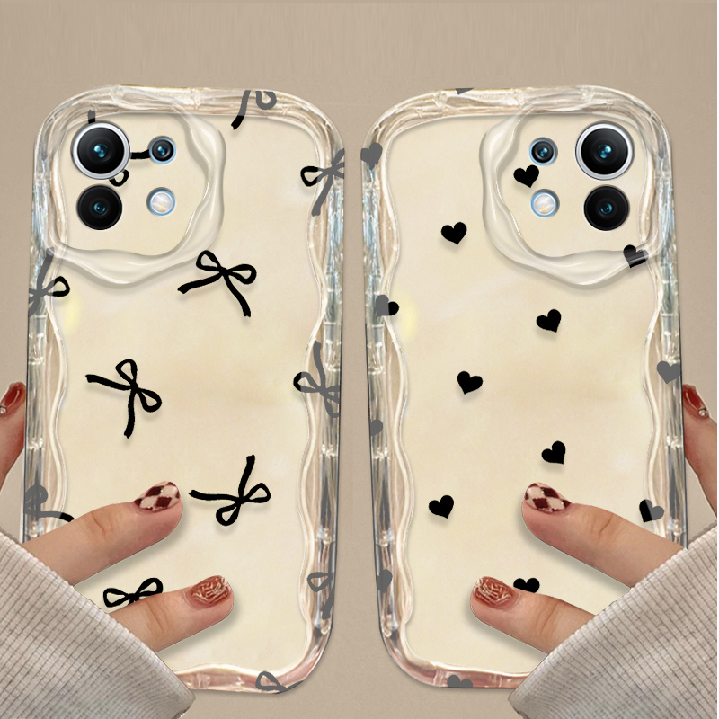 Casing Hati Cinta Pita Hitam u - Magazines ulasan dan harga