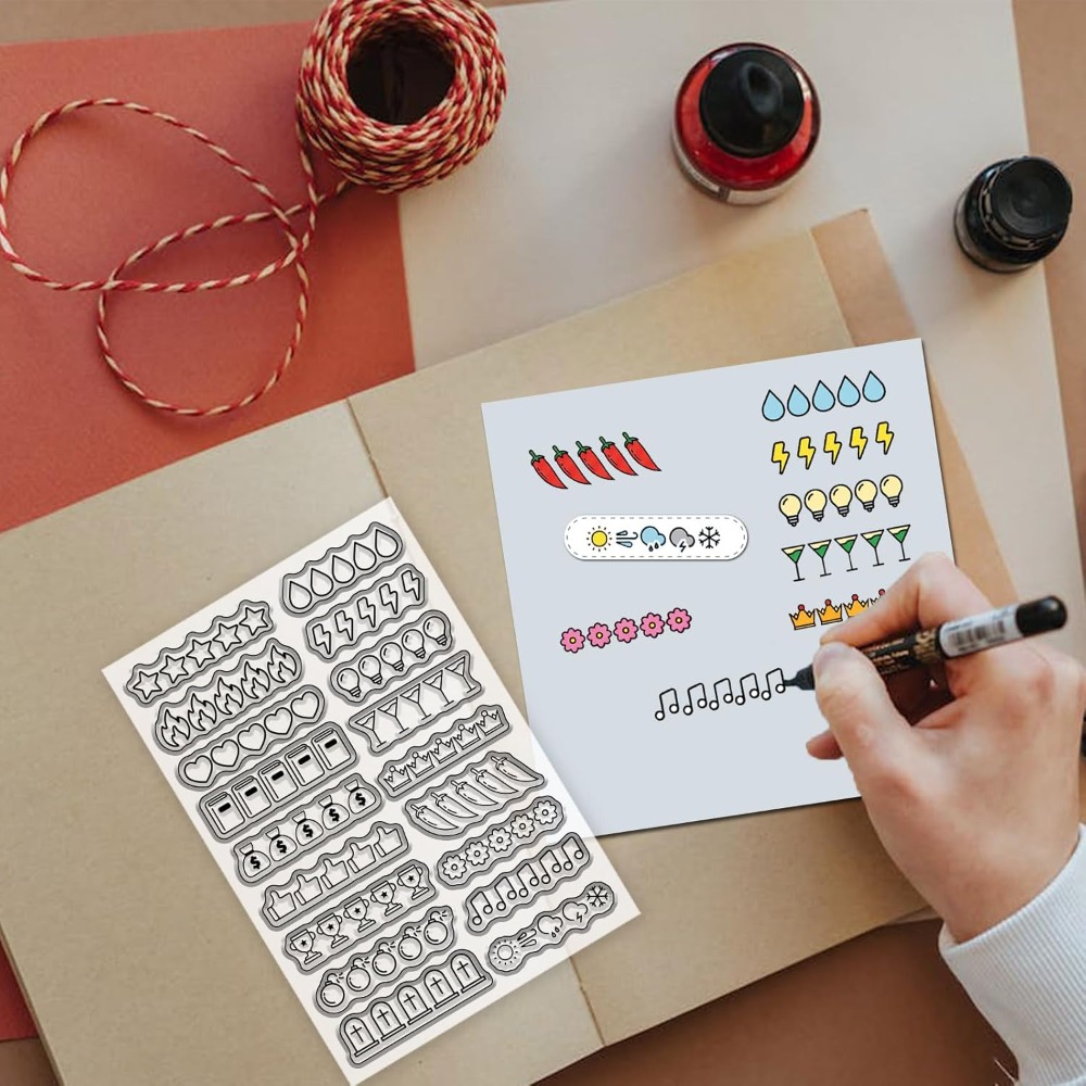 Stempel Transparan Berbentuk B - Blank Sheet Music Notebook ulasan dan harga