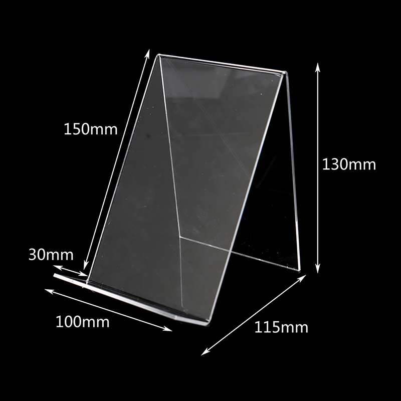 1 buah Rak Pajangan Buku Akril - Clear Acrylic Book Stand Holder ulasan dan harga